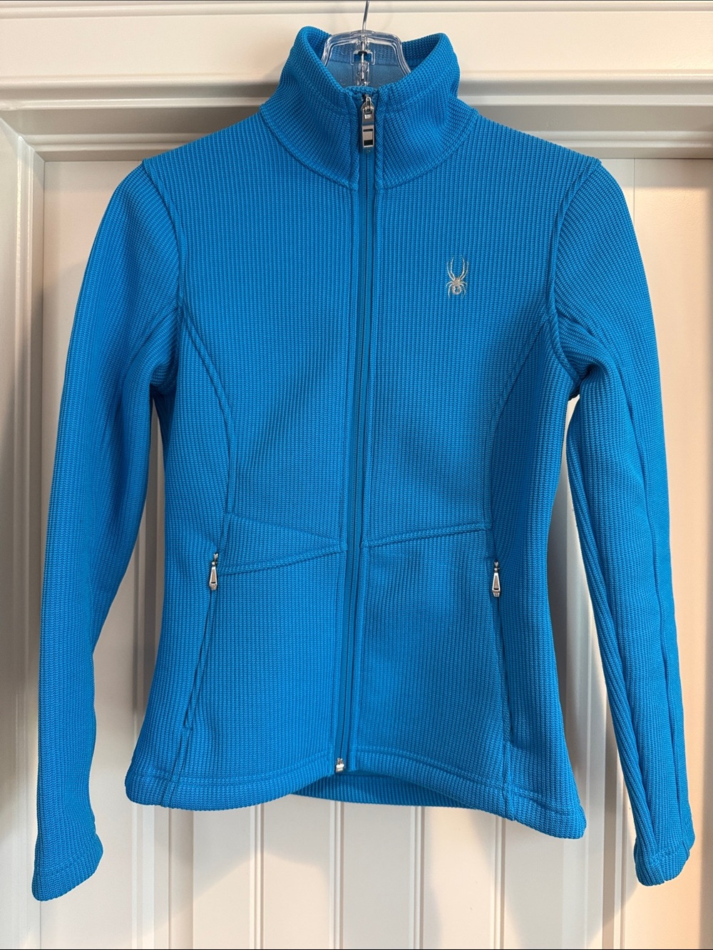 Spyder Women’s Turquoise Blue Full-Zip Thermal Jacket